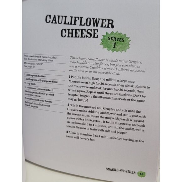 Back to College Meal in a Mug Cookbook 80 Fast Easy Recipes using a Mug & Micro - Picture 4 of 6